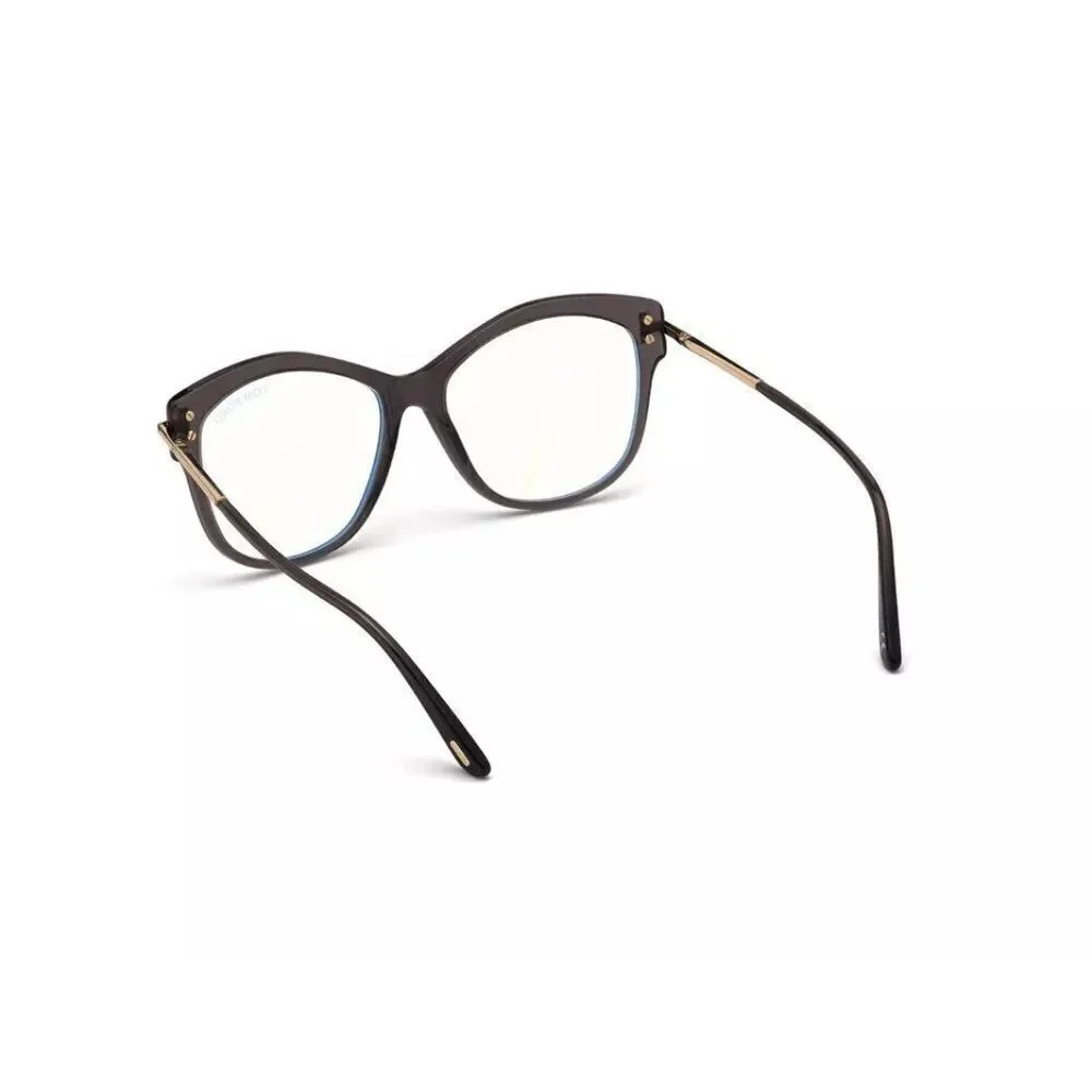 New Authentic Tom Ford FT5705-B-020-56 Round Eyeglasses